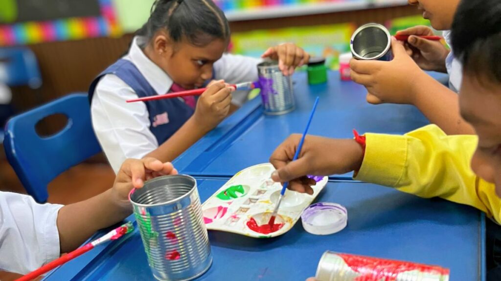 Kids coloring can