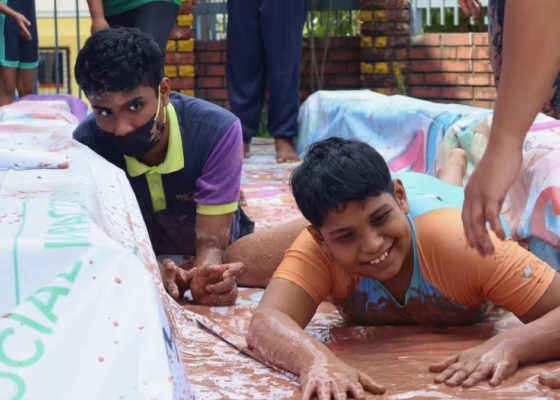 Taarana’s Sensory Day Sparks Joy Through Mud Play